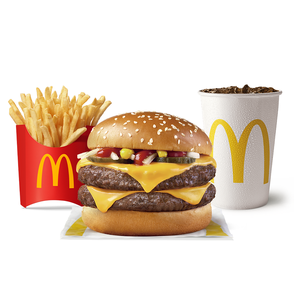 McCombo Doble Cuarto de Libra 